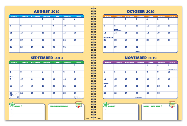 elementary school planners